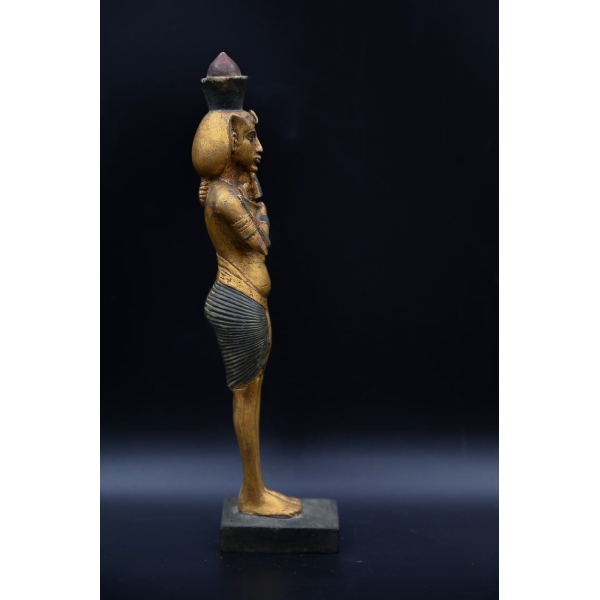 Akhenaten Statue: Egyptian Pharaoh Sculpture - صورة إضافية 5