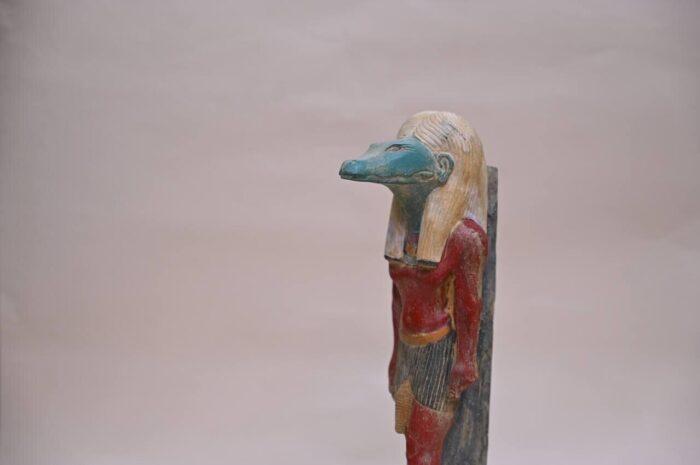Ammit - Marvelous god Ammit statue- ancient Egyptian goddess-Egyptian antique-handcraft-mythology-Archeology-deity - صورة إضافية 3