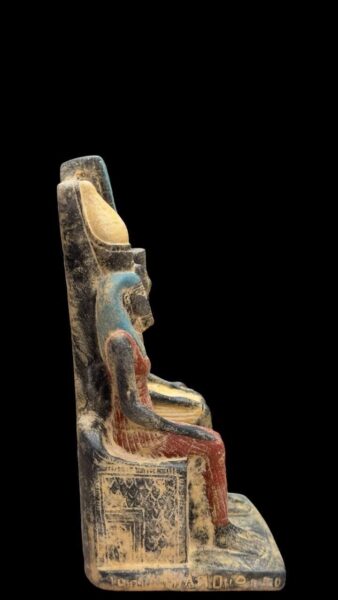 Amun Ra and Mut Statue: Egyptian Stone Mythology - صورة إضافية 2