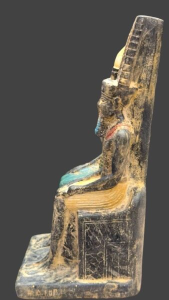 Amun Ra and Mut Statue: Egyptian Stone Mythology - صورة إضافية 3