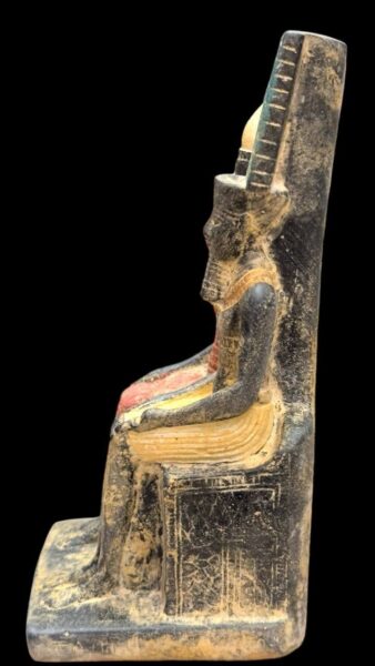 Amun Ra and Mut Statue: Egyptian Stone Mythology - صورة إضافية 5