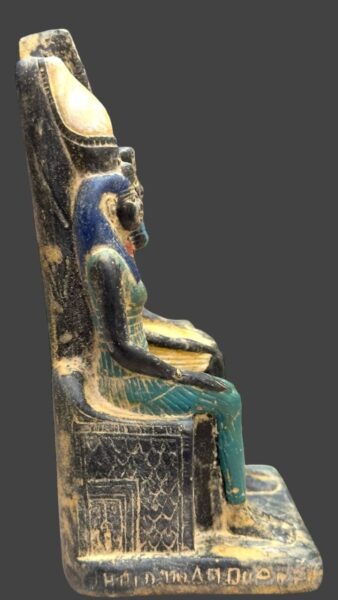 Amun Ra and Mut Statue: Egyptian Stone Mythology - صورة إضافية 6
