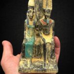 Amun Ra and Mut Statue: Egyptian Stone Mythology - صورة إضافية 7
