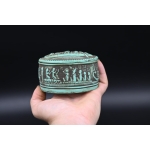 An Egyptian box inscribed with pharaonic inscriptions-Antiques Replica Ancient Egyptian made in Egypt - صورة إضافية 3