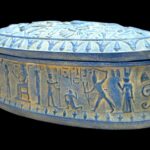 An Egyptian box inscribed with pharaonic inscriptions-Antiques-Replica- Ancient Egyptian-made in Egypt - صورة إضافية 5