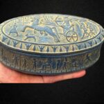 An Egyptian box inscribed with pharaonic inscriptions-Antiques-Replica- Ancient Egyptian-made in Egypt - صورة إضافية 9