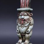 Ancient Egyptian God Bes Statue: Fertility Decor Replica - صورة إضافية 4