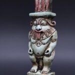 Ancient Egyptian God Bes Statue: Fertility Decor Replica - صورة إضافية 6
