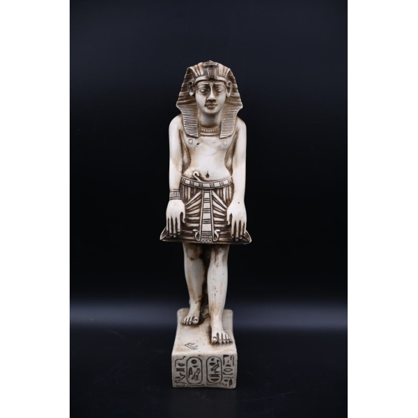 Ancient King pharaoh statue-made in Egypt-Antique -Replica - صورة إضافية 7