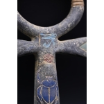 Ankh Statue: Key of Life, Scarab & Eye of Horus - Egyptian Symbol