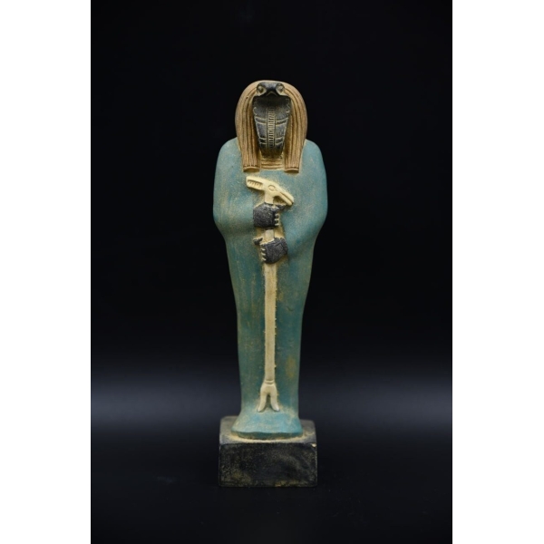 Apep God Statue - Stone Uraeus Cobra Sculpture