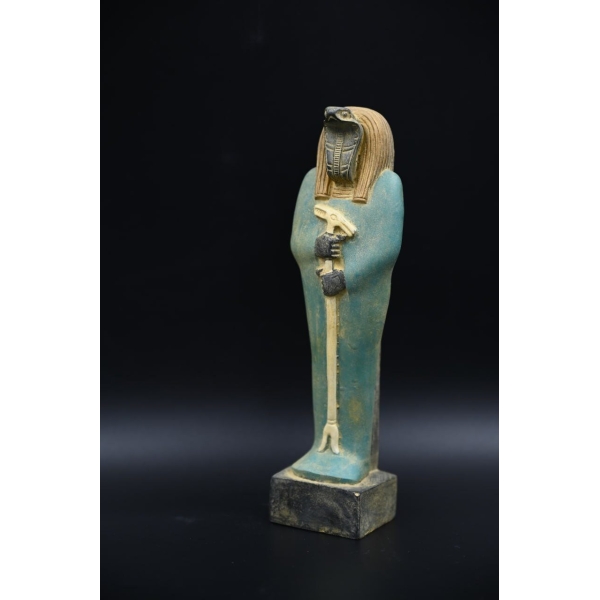 Apep God Statue - Stone Uraeus Cobra Sculpture - صورة إضافية 2