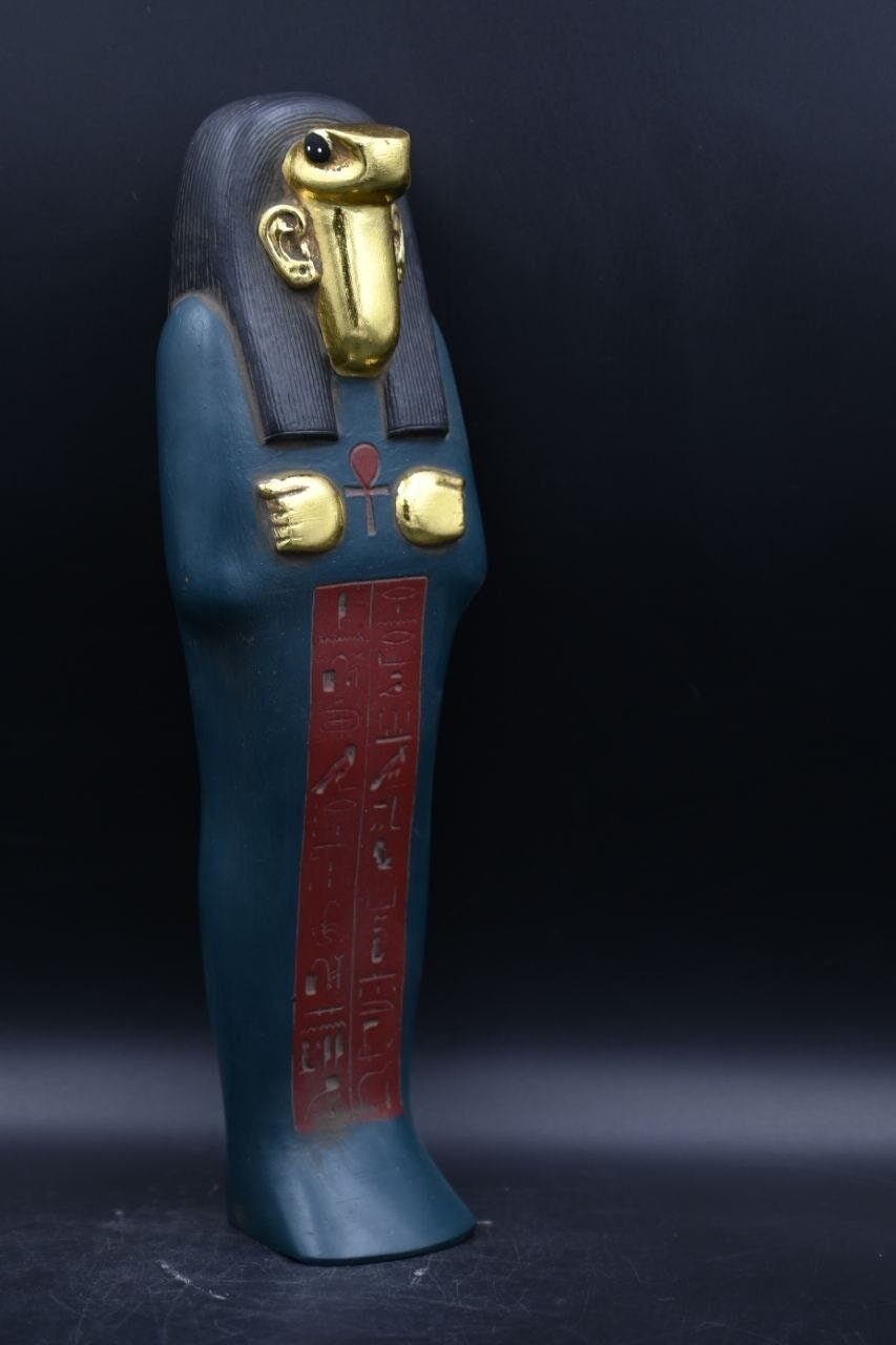 Apep Serpent God Statue, Ancient Egyptian Apophis Sculpture, Gothic Home Decor