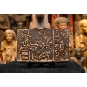 Authentic Thoth bloack -Egyptian god wisdom/intelligent, and writing-handcrafted antiquities-sculpture bloack-mythology/archaeology of Egypt