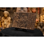 Authentic Thoth bloack -Egyptian god wisdom/intelligent, and writing-handcrafted antiquities-sculpture bloack-mythology/archaeology of Egypt