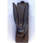 Basalt Stone Rabbit Statue: Ancient Egyptian Goddess Unut