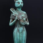 Bastet Statue, Egyptian Cat Goddess Replica - صورة إضافية 7