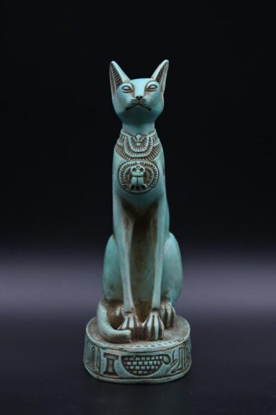 Bastet Statue: Egyptian Goddess Replica, Home Decor - صورة إضافية 2
