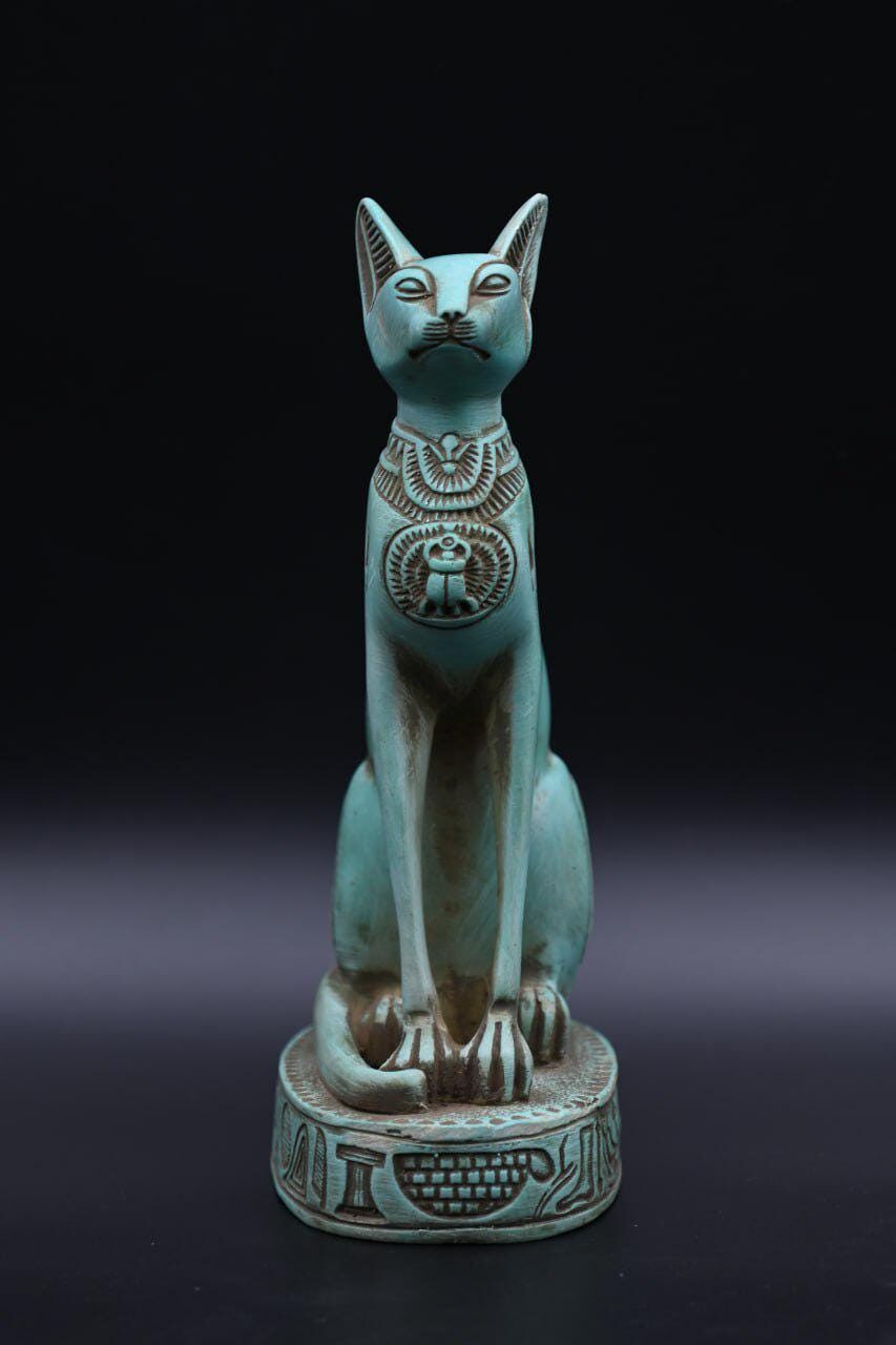 Bastet Statue: Egyptian Goddess Replica, Home Decor