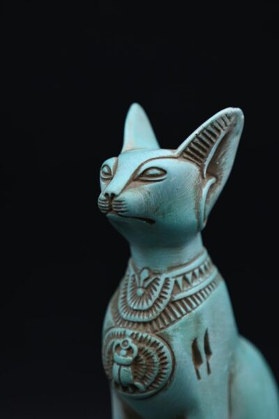 Bastet Statue: Egyptian Goddess Replica, Home Decor - صورة إضافية 7