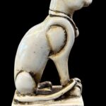 Bastet Stone Statue, Egyptian Cat Goddess Sculpture, Decor - صورة إضافية 2
