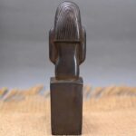 Black Basalt Isis Statue, Egyptian Goddess of Love - صورة إضافية 3