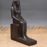 Black Basalt Isis Statue, Egyptian Goddess of Love - صورة إضافية 5