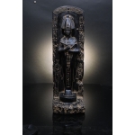 Black Basalt Osiris Sculpture, Ancient Egyptian God Statue - صورة إضافية 2