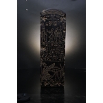 Black Basalt Osiris Sculpture, Ancient Egyptian God Statue - صورة إضافية 3