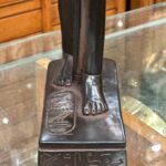 Black Basalt Sekhmet Statue – Egyptian Goddess of War Sculpture - صورة إضافية 7