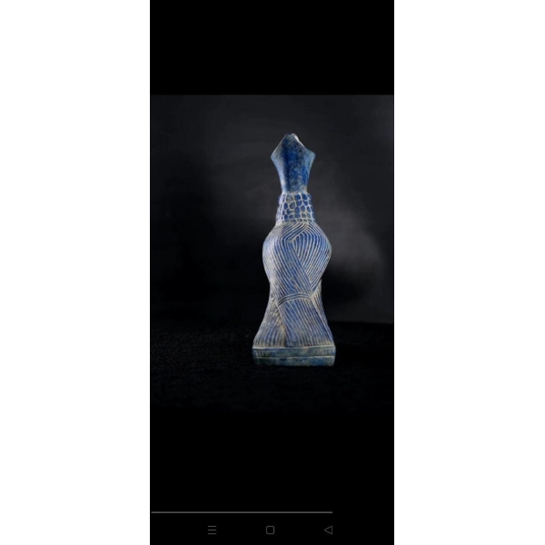 Blue Horus Statue: Egyptian God Sculpture, in Egypt - صورة إضافية 3
