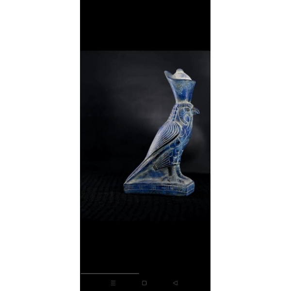 Blue Horus Statue: Egyptian God Sculpture, in Egypt - صورة إضافية 5