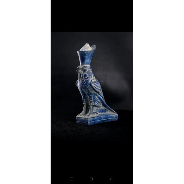 Blue Horus Statue: Egyptian God Sculpture, in Egypt - صورة إضافية 6