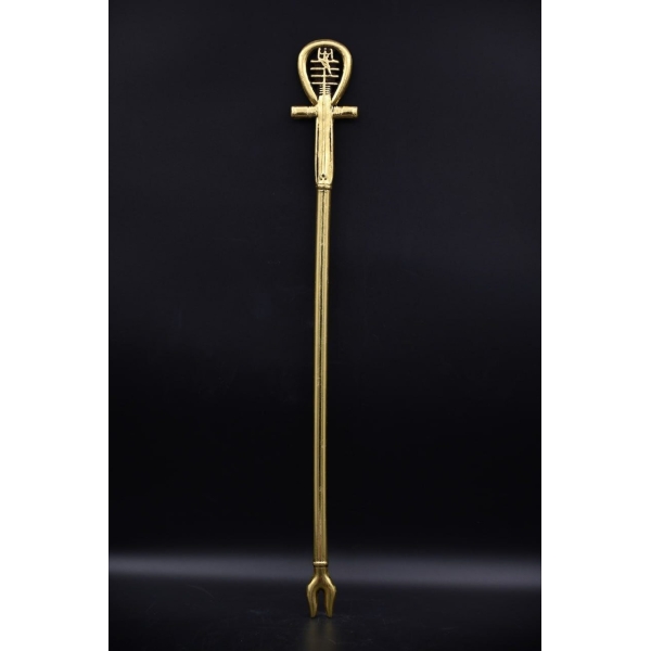 Brass Ankh Djed Was Scepter, Egyptian Symbol of Life - صورة إضافية 10