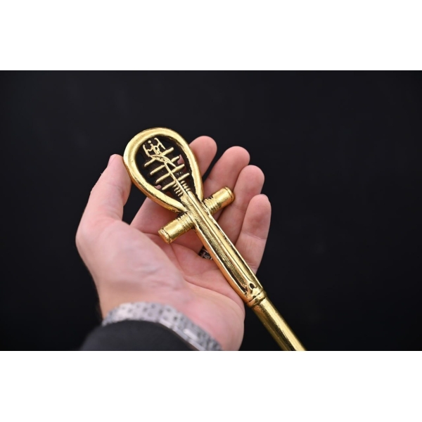 Brass Ankh Djed Was Scepter, Egyptian Symbol of Life - صورة إضافية 6
