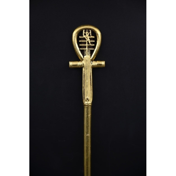 Brass Ankh Djed Was Scepter, Egyptian Symbol of Life - صورة إضافية 7