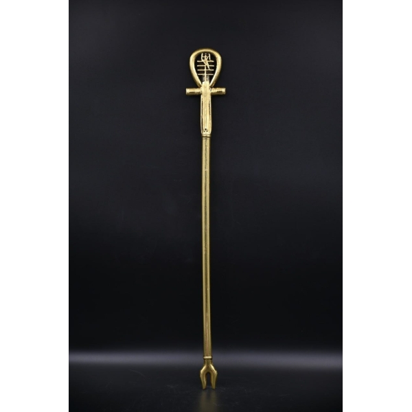 Brass Ankh Djed Was Scepter, Egyptian Symbol of Life - صورة إضافية 9