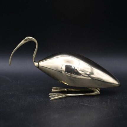 Brass Ibis Statue - Egyptian God Thoth Bird Sculpture