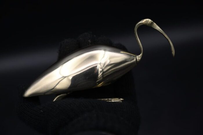 Brass Ibis Statue - Egyptian God Thoth Bird Sculpture - صورة إضافية 7