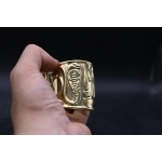 Brass Nile Key Bracelet: Winged Cobra Talisman, Egyptian Protection
