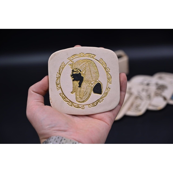coasters-Egyptian pharaonic style coasters- Egyptian Antiques-Egyptian - صورة إضافية 4