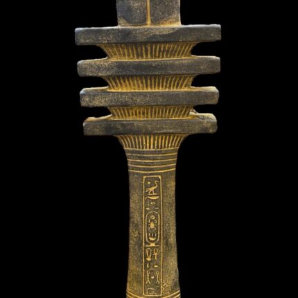 Djed Pillar Replica: Egyptian Symbol of Stability