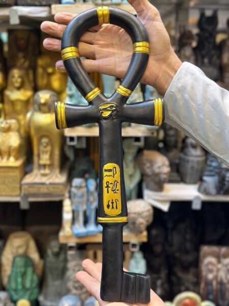 Egyptian Ankh Key: Gold Leaf, Symbol of Life - صورة إضافية 5