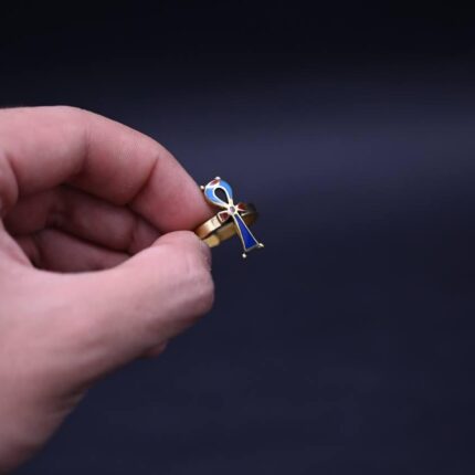 Egyptian Ankh Ring: Key of Life, Good Luck Symbol