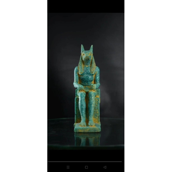 Egyptian Anubis Statue: God of Mummification Replica