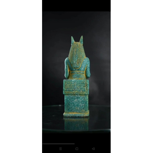 Egyptian Anubis Statue: God of Mummification Replica - صورة إضافية 4