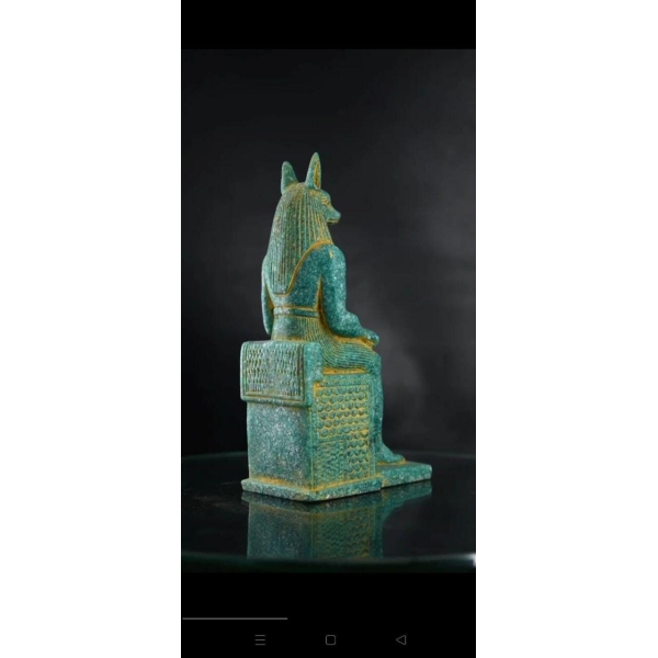 Egyptian Anubis Statue: God of Mummification Replica - صورة إضافية 6