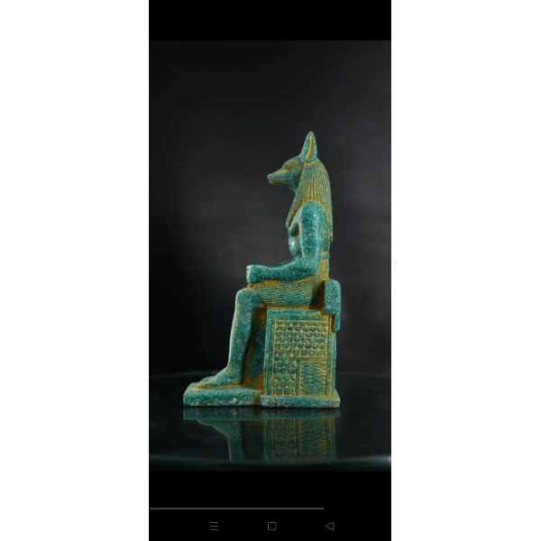 Egyptian Anubis Statue: God of Mummification Replica - صورة إضافية 7