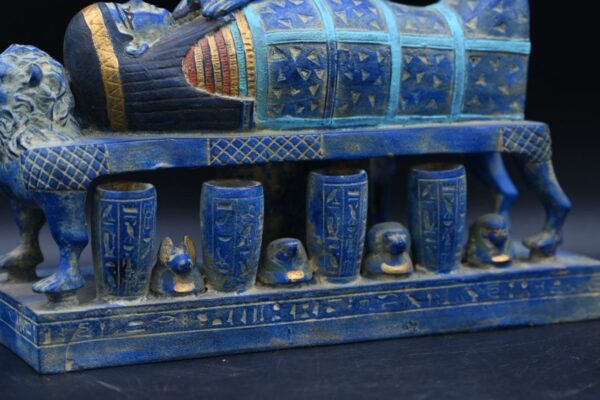 Egyptian Anubis Statue: God of Mummification Sculpture - صورة إضافية 10