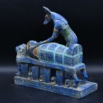 Egyptian Anubis Statue: God of Mummification Sculpture - صورة إضافية 2
